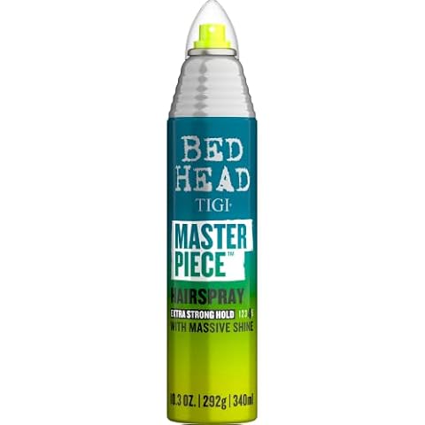 Bed Head by TIGI Frizz Control Hairspray Extra Hold Masterpiece Hair Care Spray for Incredibly Shiny and Glossy Hair, 10.3 oz Cover
