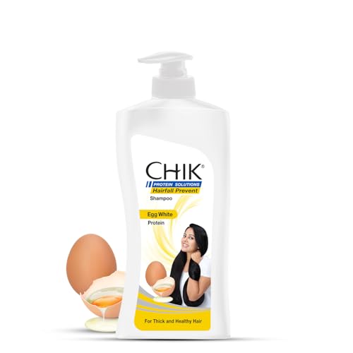 Chik Protein Solution Hairfall Prevent Shampoo, With Goodness Of Egg White, For Thick And Healthier Hair | For Men & Women | 650ml