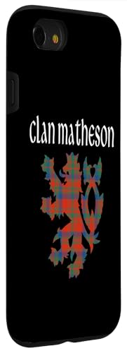 Image of iPhone SE (2020) / 7 / 8 Clan Matheson Tartan Scottish Family Name Scotland Pride Case