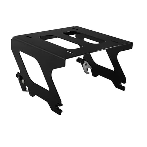 Portaequipajes Motocicleta para Sport para Glide FLSB 2018-2024 para Low para Rider para S para FXLRS 2020-2024 para FXLRST 2022-2024 Portaequipajes Estante Equipaje Motocicleta(Negro)