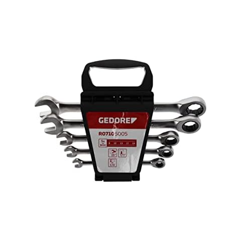 Juego de llaves combinadas GEDORE red con anillo de carraca Cover