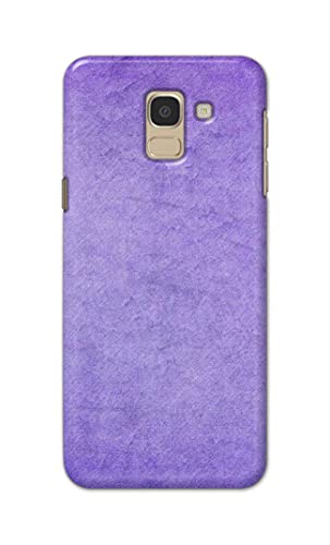 Image of Plain Purple Hard Back Case Cover for Samsung Galaxy J6 (2018) (5.6 inch) / Samsung On 6 (2018), J600F / DS Back Cover -(J5) VNS2226