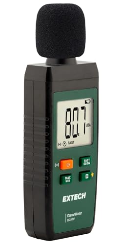 Extech SL250W Appareil de Mesure Acoustique Décibelmètre Bluetooth pour Diagnostic Isolation Phoni
