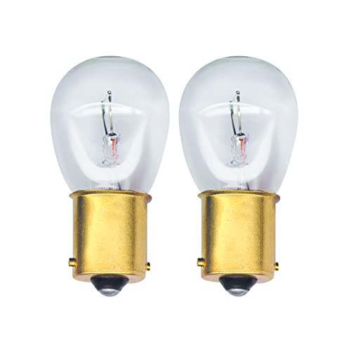 RoadPro RP-1141 Clear #1141 Heavy Duty Replacement Bulb, Incandescent, RV Camper Trailer Tail Light (Pack of 2)