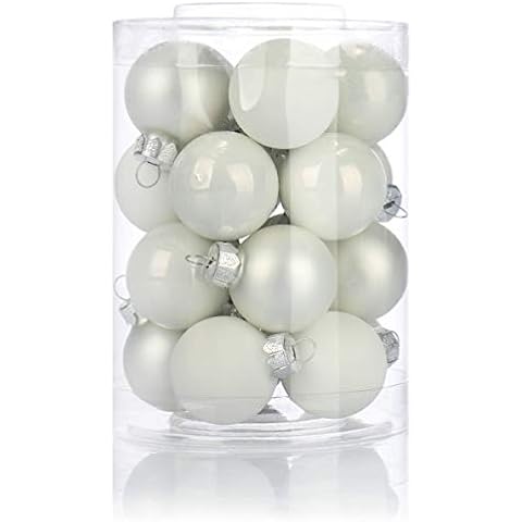 20x Bolas de Cristal para árboles de Navidad de COM-FOUR Cover