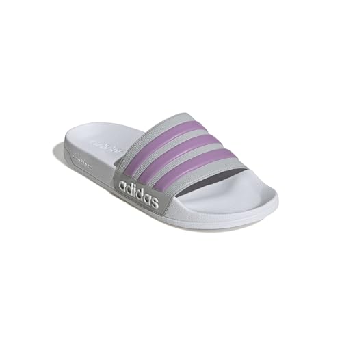 Image of adidas Mens Adilette Shower Arsenal Slides Casual Sandals Casual - Red