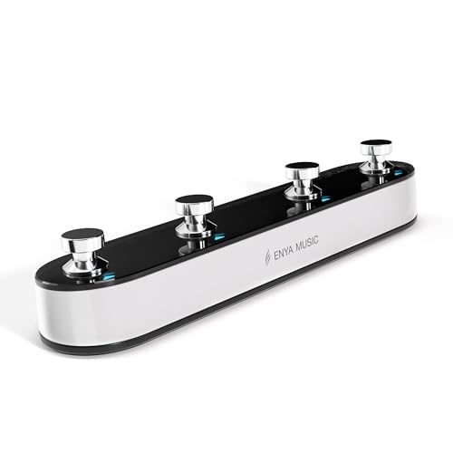 ENYA INSPIRE & SONIC JT Electric Guitar Compact Foot Pedal Controller-Smart App Integration...