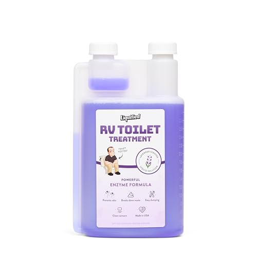 Image of Liquified RV Toilet Treatment - Black Holding Tank Digester - Odor Eliminator - Lavender Scent - Matts RV Reviews (Lavender, 32oz)