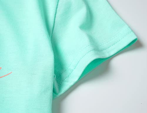 Jashe Girls Pajamas Top & Pants Green Stripe Size 12, Green Stripe (65% Cotton / 35% Polyester)4