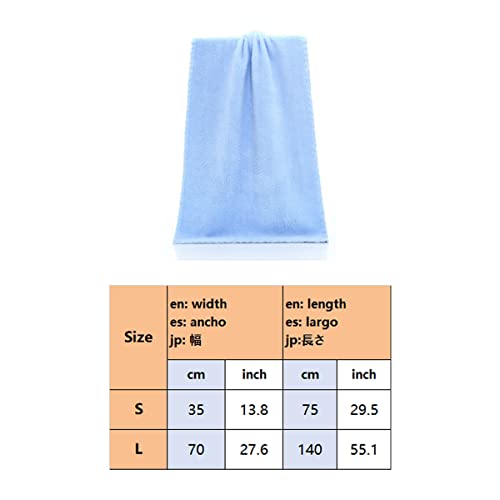 WDhomLT 4pcs Bad Handtuch Korallen Fleece Handtuch Ultra Soft Hoch Saugfähigen Maschine Waschbar Qualität Bad Handtücher… – Bild 3