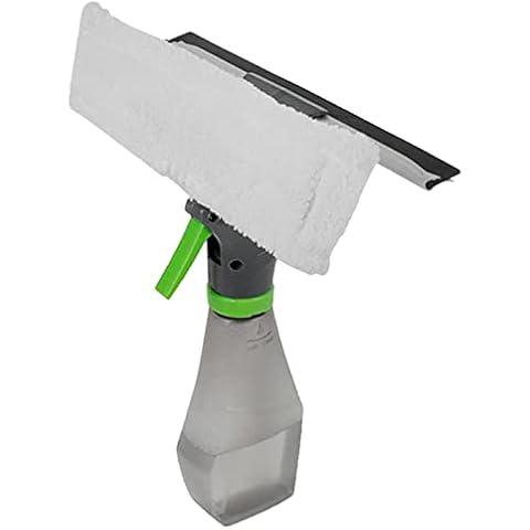Kwnces 2Pcs Car Window Squeegee, Glass Squeegee with Spray Bottle for Window, Glass, Shower Door, Car Windshield Cover