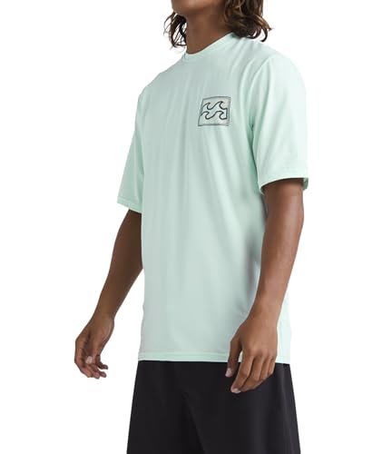 Billabong Men's Standard Crayon Wave Loose Fit Short Sleeve Rashguard3