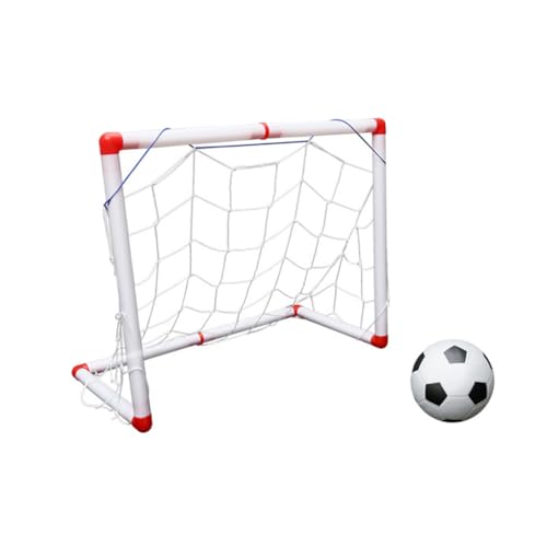 Mini cage de foot pliable extérieur et intérieur pour enfant avec ballon inclus