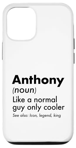 Anthony Like A Normal Guy Only Cooler ���W�F���h�L���O �t�@�[�X�g�l�[�� �X�}�z�P�[�X iPhone 12/12 Pro �p