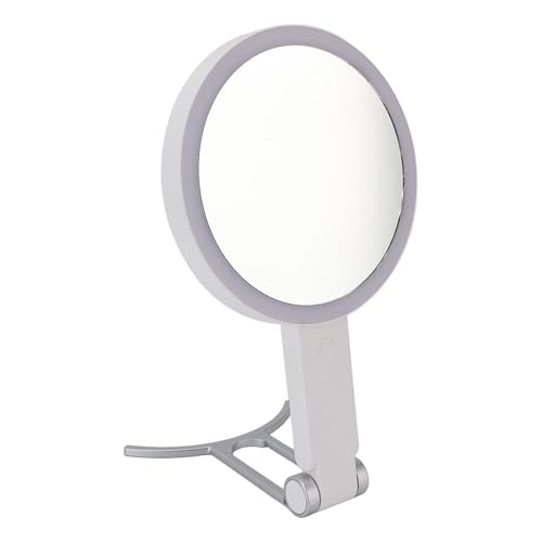 Espejo de Maquillaje Plegable Portátil con Lente de 10X miniatura 2