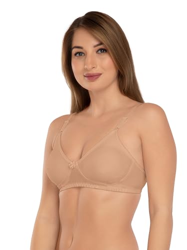 Image of Daisy DEE Women's Cotton Seamless Non-Padded Non-Wired Full Coverage T-Shirt Bra NLBLA