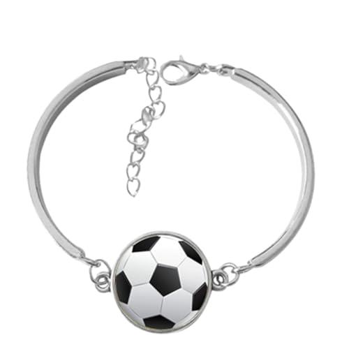 Homoyoyo Adjustable Sports Bracelet for Men and Women - Lightweight Fashion Accessory for Soccer Fans - Perfect for Teammates and Friends Unique Design for Active