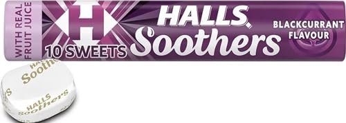 HALLS Blackcurrant Flavoured Lozenges, 45 g (Pack of 1)