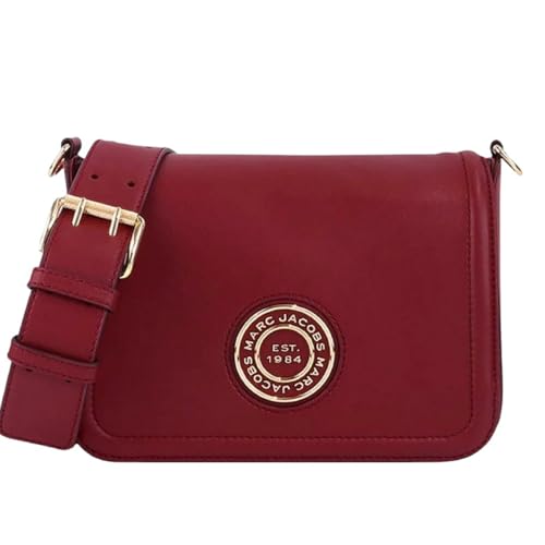 Marc Jacobs H900L01RE21 Women's Full Flap Logo Shoulder Bag