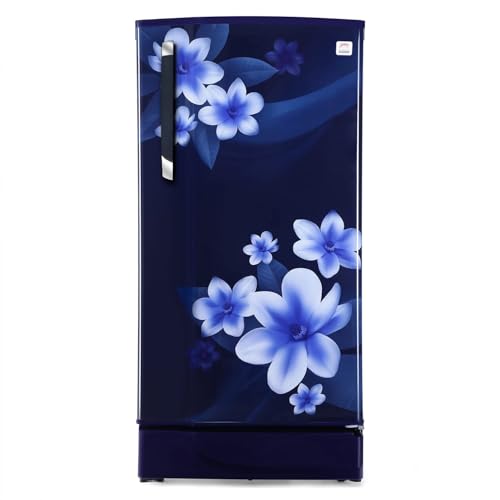 Godrej 180 L 2 Star| 5 Years Comprehensive Warranty | Toughened Glass Shelves | Single Door Refrigerator (2026 Model, RD EDGE 205BN THF PP BL, Pep Blue)