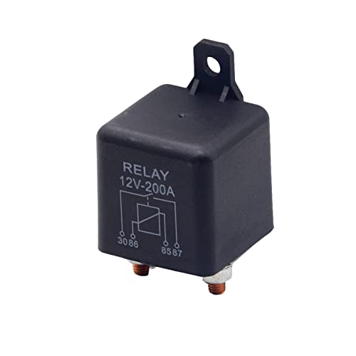 Relé 24V 200A continuo con bobina de 2.4W para automoción 7