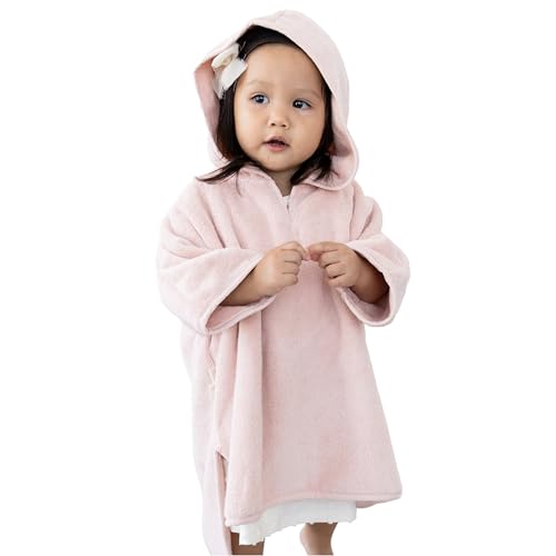 10 Best Baby Poncho Towels for Splashing Fun at the Pool 5 Natemia Organic Cotton Hooded Towel Poncho for Kids