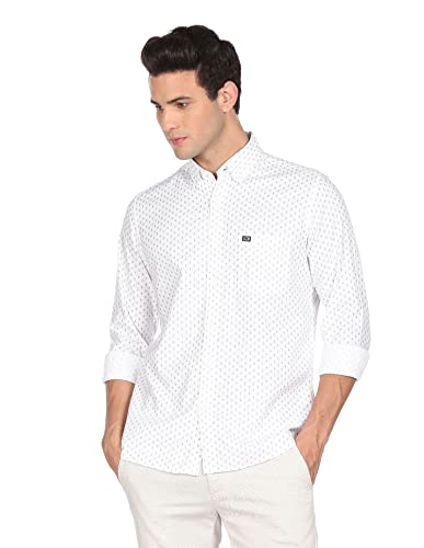Image of Arrow Men's 100% Cotton Slim Fit Shirt