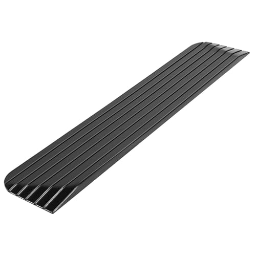 GOUZIBHD Rampa de Umbral de Goma,Rampa para Aceras,Rampa para Sillas de Ruedas,para Puertas, Sillas de Ruedas,Escalones,Garajes,Escaleras con Superficie Antideslizante