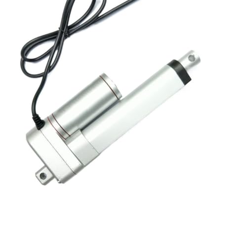 Actuador lineal de 750N con carrera regulable y velocidad estable de 10 mm/s