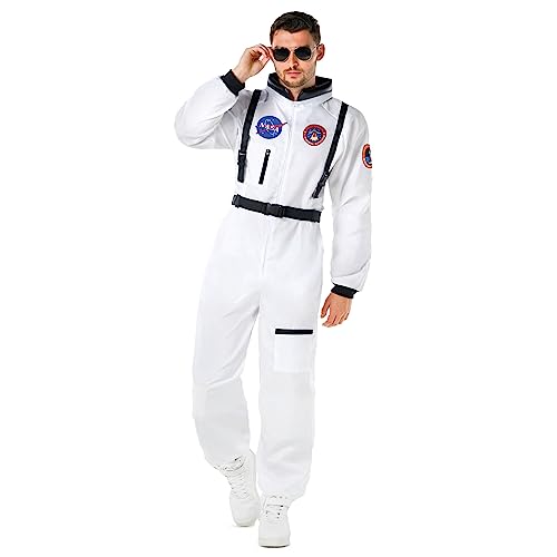 Morph, Astronaut Costume Adult, Space Suit, Adult Astronaut Costume, Astronaut Suit, Mens White Astronaut Costume