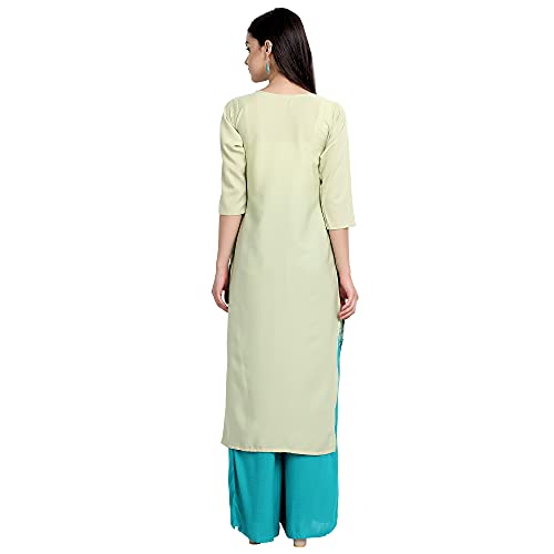 Image of Women's Crepe Regular Kurta