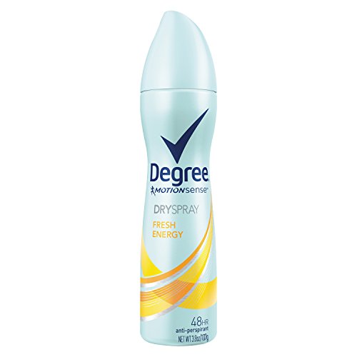 DEGREE Women Antiperspirant Deodorant Dry Spray, Fresh Energy, 3.8 Ounce