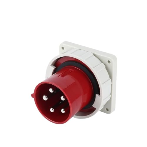 Prise industrielle dissimulée TYP475 380V connecteur femelle encastrable 125 A