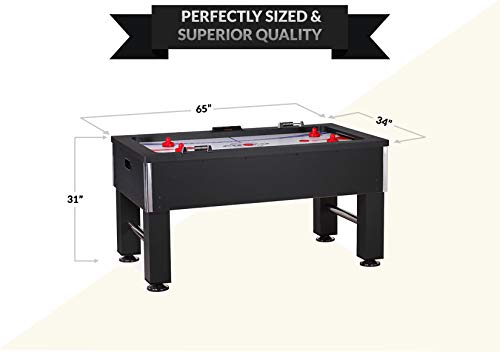 PUCK Triton 5-Foot Air Hockey Table (Black)