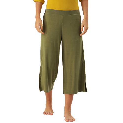 Enamor E064 Quick Dry Mid Rise Crop Palazzo Pants for Women – 4 Way Stretch, Antimicrobial, Side Slit, Relaxed Fit, Invisible Zipper Pocket | Buy Online Enamor E064 Quick Dry Mid Rise Crop Palazzo Pants for Women – 4 Way Stretch, Antimicrobial, Side Slit, Relaxed Fit, Invisible Zipper Pocket | Buy Online