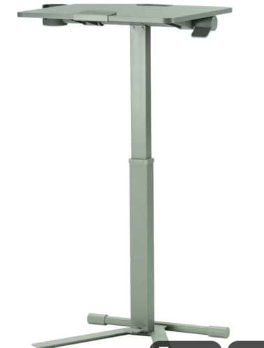 Image of MITTZON Laptop Table with castors, Green, 66x50 cm (26x19 5 /8 inch)