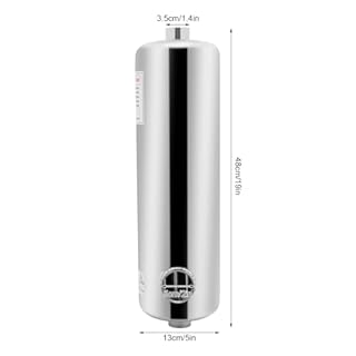 Pool-Wärmetauscher Schwimmmbadwärmetauscher Pool 60Kw Schwimmbad Heizung Schwimmbadheizer Edelstahl Schwimmbadwärmetauscher für Poolsystem, 250 L/Min Poolwasserdurchfluss 30L/Min Heißwasserfluss