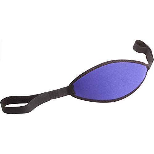 Aqua Trident Neoprene Mask Strap with Hook and Loop Adjustment - Navy/Blue