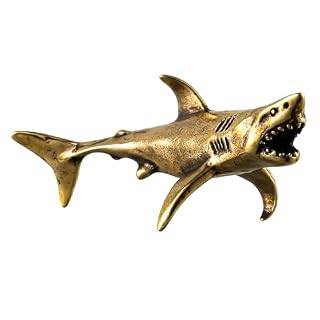 Running Hot Requin 3D, poids protège-cartes en finition dorée