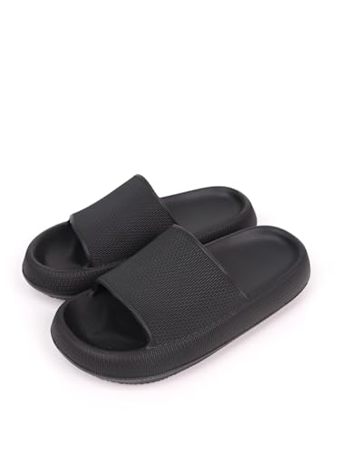 SEVENHILLDIAMONDS Pillow Slippers, Non Slip Slides, Quick Drying Sandals, Ideal for Indoor and Outdoor