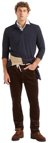 Nautica Polo para Hombre Classic Fit Manga Larga Deck miniatura 2
