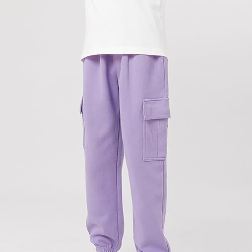 Boys Girls Hip Hop Trousers Kids Cargo Pants Elasticated Jogger for Streetwear Dance High Waist with Multi Pockets2