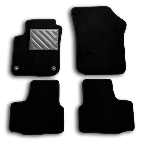 Tapis de sol Seat Mii anti glissement sur mesure avec talonnette solide