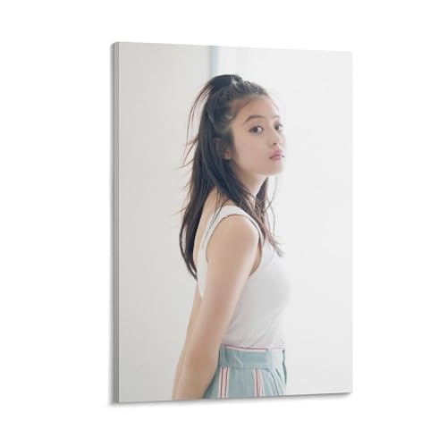 今田美桜 写真 (179) 壁飾り キャンバス 印刷 ポスター バスルーム 寝室装飾 絵画 油彩画 ウォールアート 素晴らしいギフト12x18inch(30x45cm)