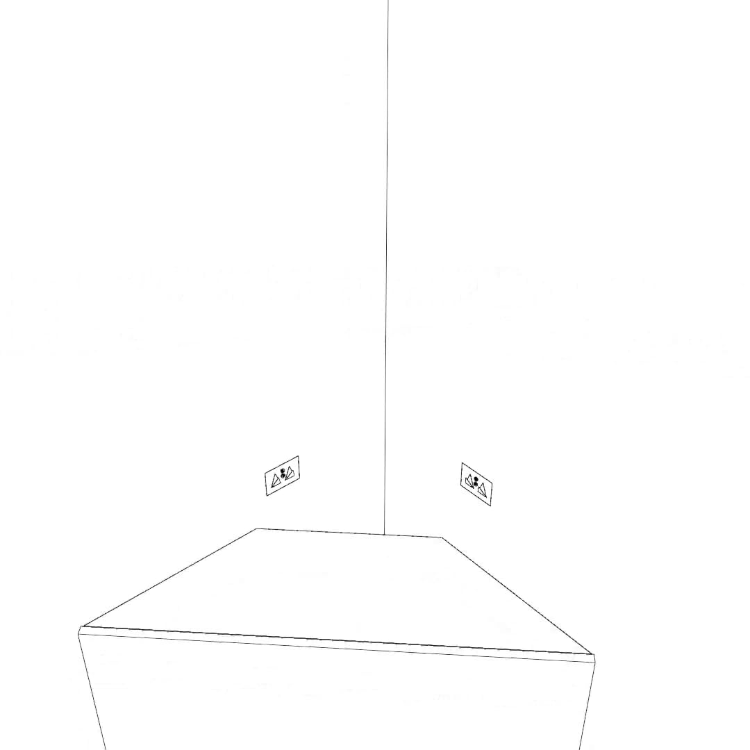 Lot de 2 pièges à basses acoustiques d'angle | 50x50cm | Traitement d'insonorisation pour studio d'enregistrement | Absorption - Diffusion - Réflexion | (x2 WAVE-100mm | Blanc)