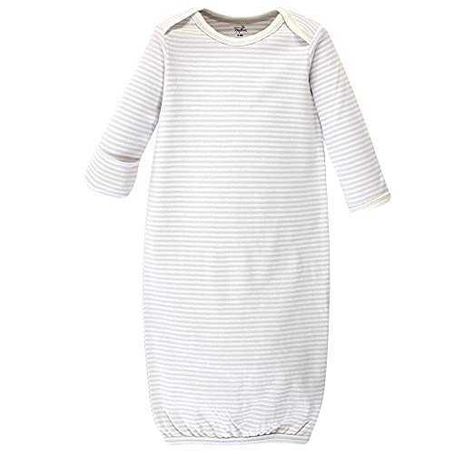 Touched By Nature Unisex Baby Organic Cotton Gowns, Llama, Preemie/Newborn #TOP2