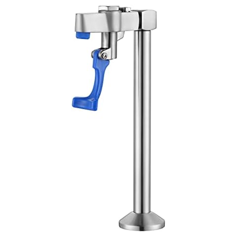 Brushed Nickel Glass Filler, iVIGA Deck Mount Glass Filler Faucet Fingerprint Free, Glass Filling Station Water Station G1/2" Male Shank with Adapter for Hotel Restaurant Bar Dining Hall Cover
