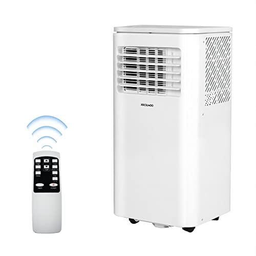 8,000 BTU Portable Air Conditioners,ROCSUMOO 3-in-1 Portable AC Unit with Fan & Dehumidifier Cools, Energy Saving Portable AC with ECO Mode, 24H Timer, Remote Control& Window Kit 8,000 BTU Portable Air Conditioners,ROCSUMOO 3-in-1 Portable AC Unit with Fan & Dehumidifier Cools, Energy Saving Portable AC with ECO Mode, 24H Timer, Remote Control& Window Kit