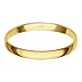 Brilliant Expressions Women's 2MM Solid Gold Rings – Classic, Lightweight 10K Yellow Gold Jewelry; Durable Plain Wedding Band for Women; Comfortable, Well-Polished Womens Wedding Bands, Size 5.5