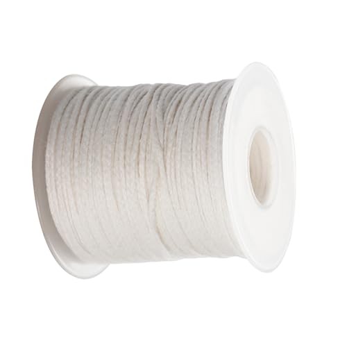 Pabilo para Velas Algodón ORFOFE Rollo 30M Blanco